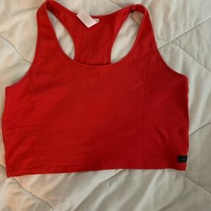 Alphalete Lux Tank in Ember